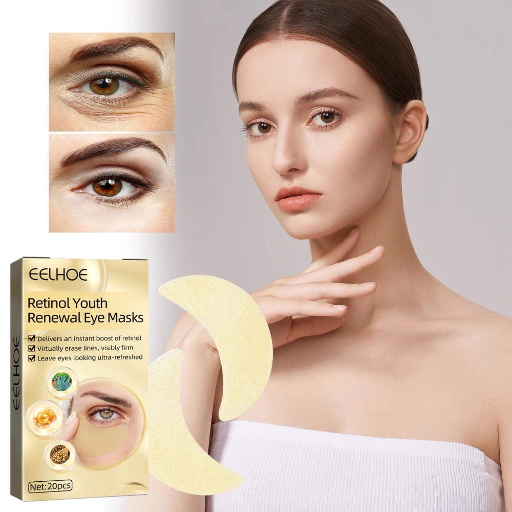 Retinol Eye Mask Fade Lifting Fine Lines Repair Dark Circles