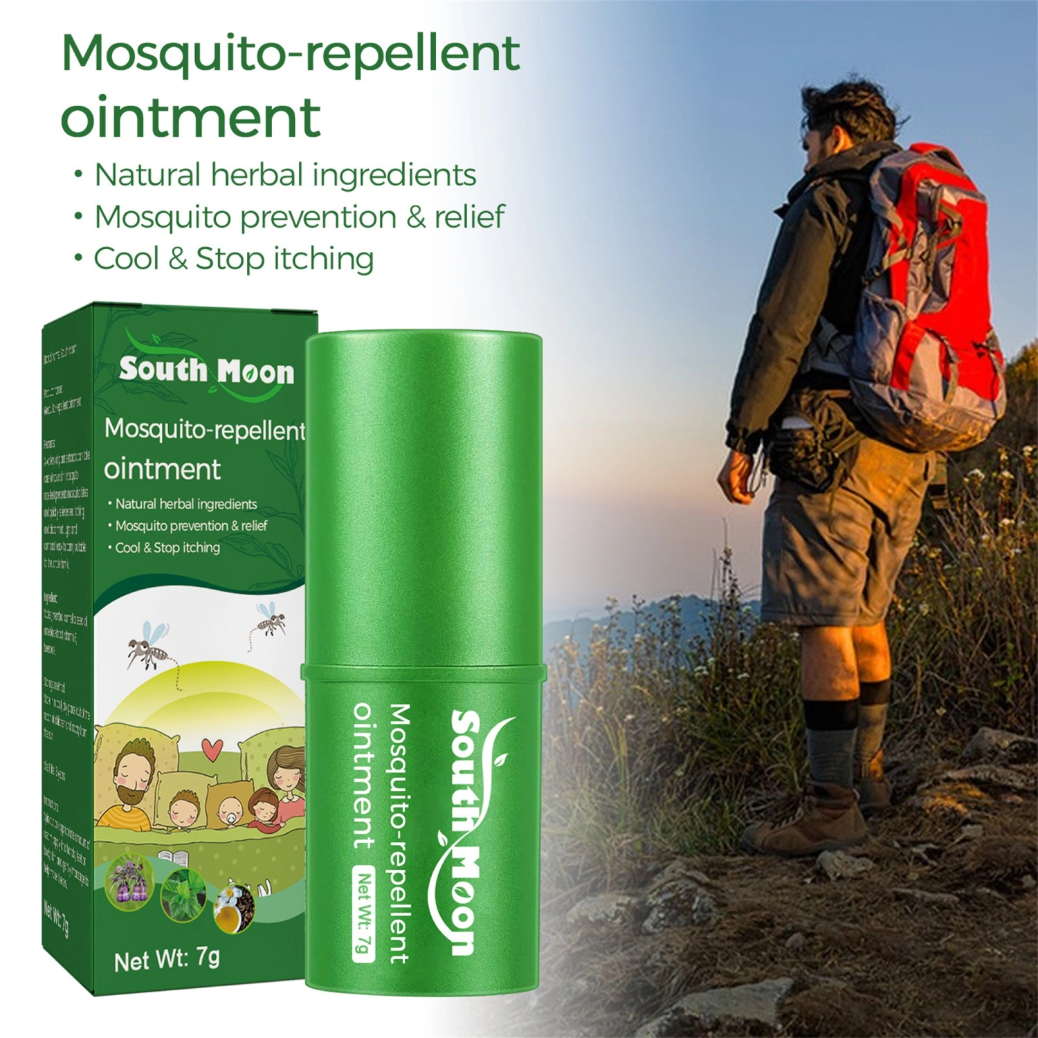 Natural Bug Repellent & Insect Repellent, Anti Itch Ointment