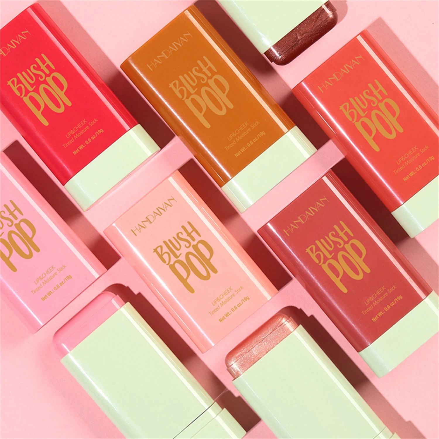 Makeup Blush Stick Matte Face Blush Contour Stick Highlighter