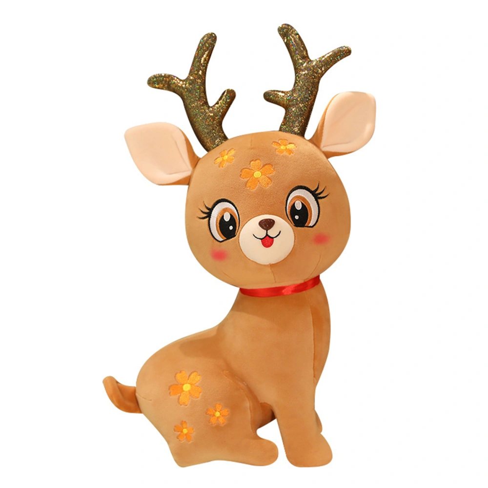 Cute Deer Plush Toy Soft Reindeer Stuffed Animal Deer Plushie