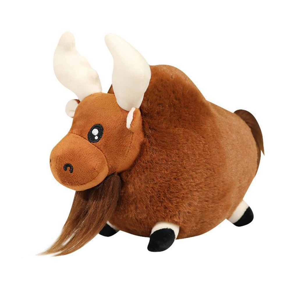 Christmas Doll, Cute Cartoon Stuffed Moose Plush Toy Holiday Gift