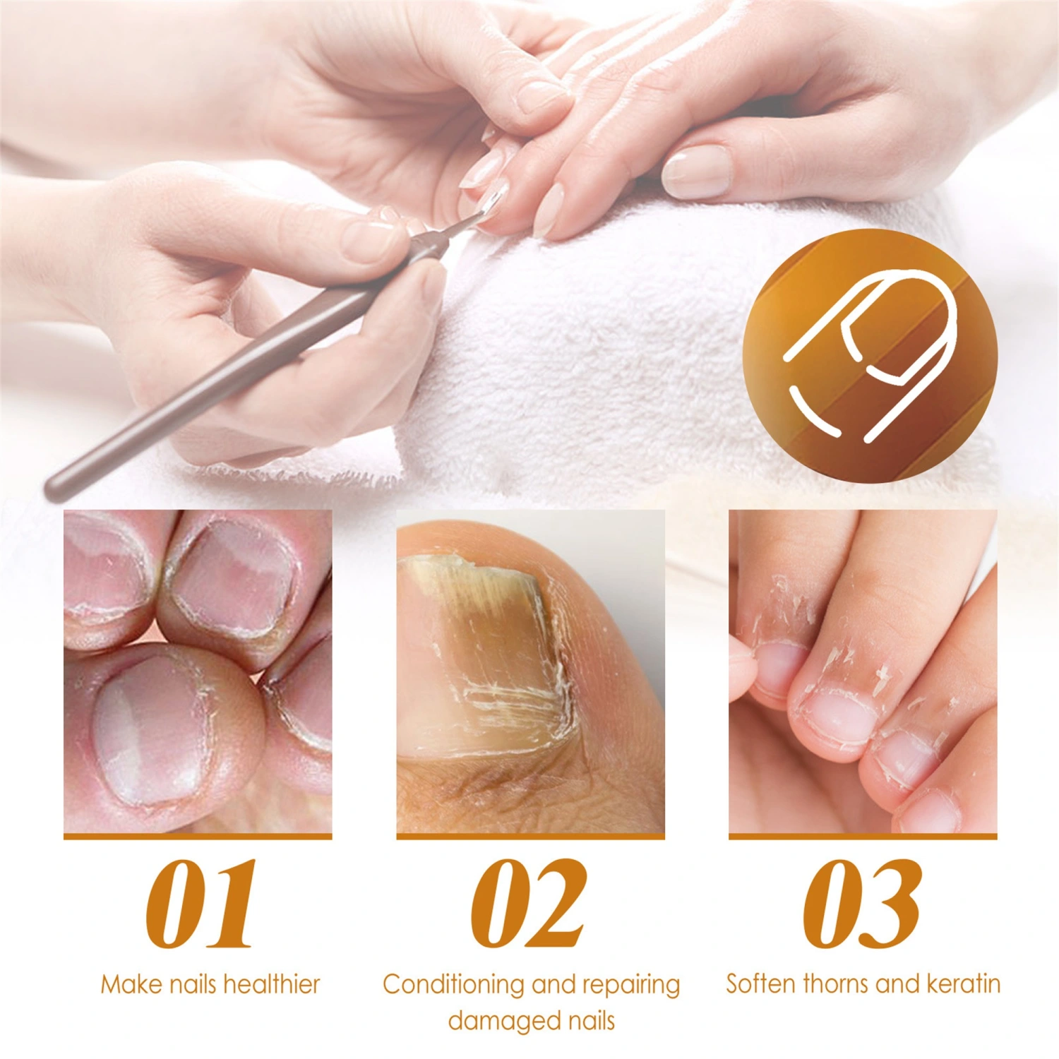Callus Remover Gel Extra Strength Cuticle Eliminator for Nail Care