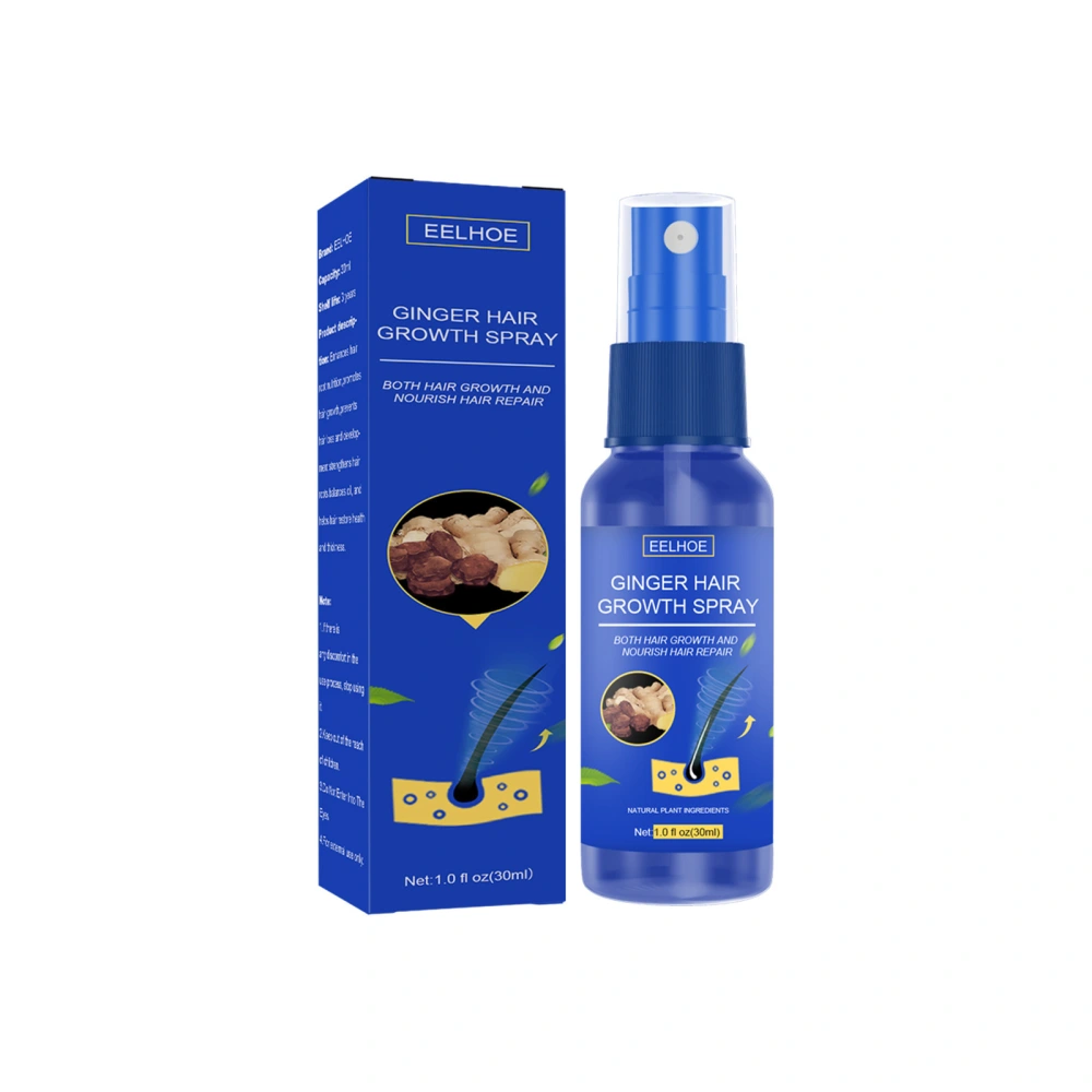 Ginger Hair Regeneration Spray Anti Hair Loss Hair Regrowth Spray