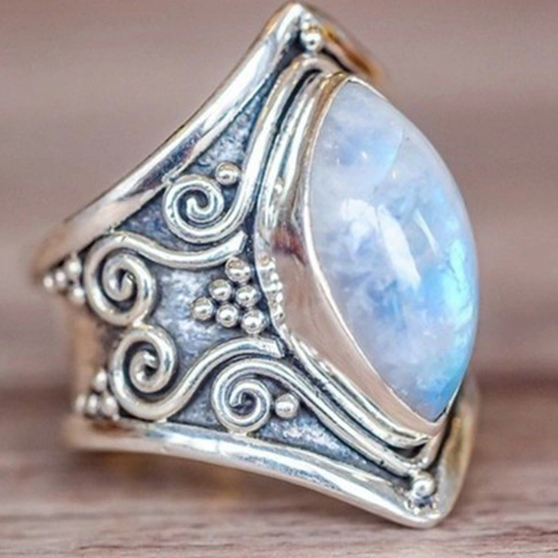 Retro Marquise Ring