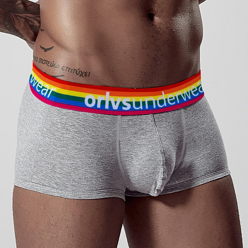 Fashion Rainbow Belt Men's Boxers