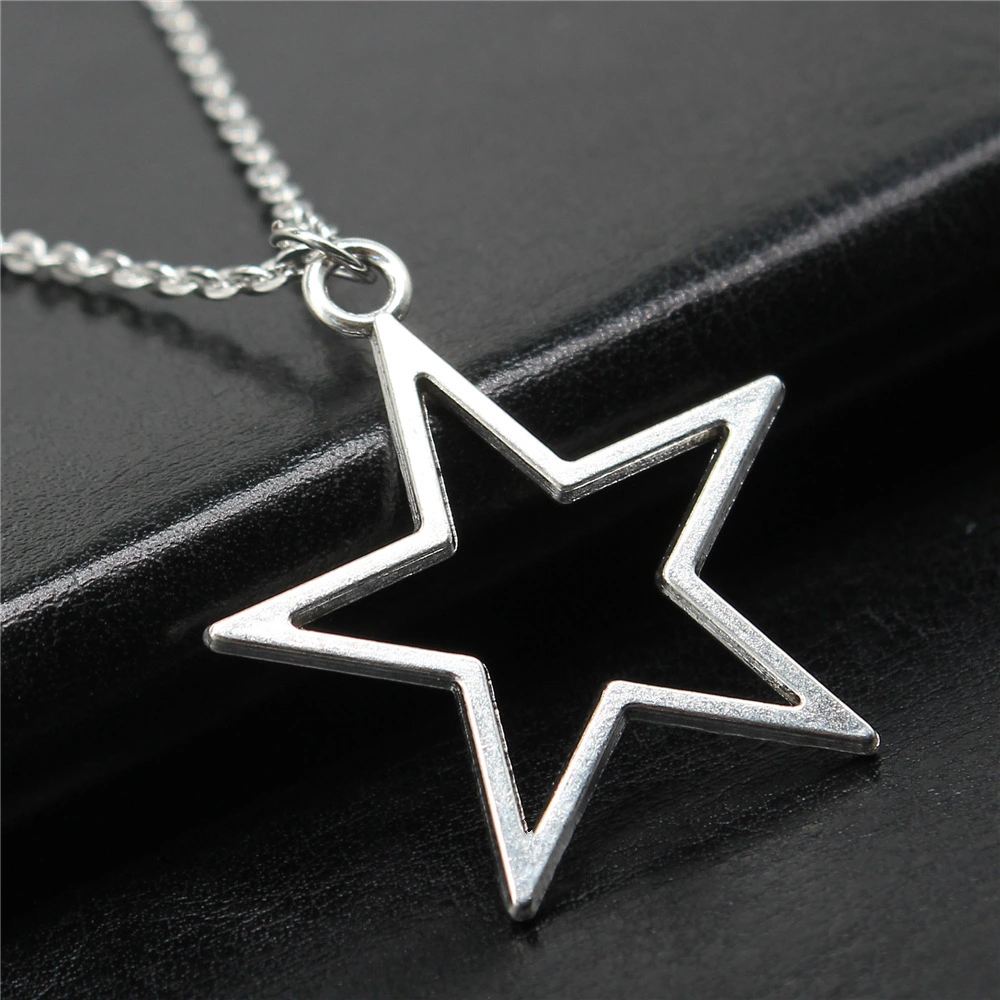 Necklaces Craft Supplies Hollow Star Charms Jewelleri Kids Birthday Gift