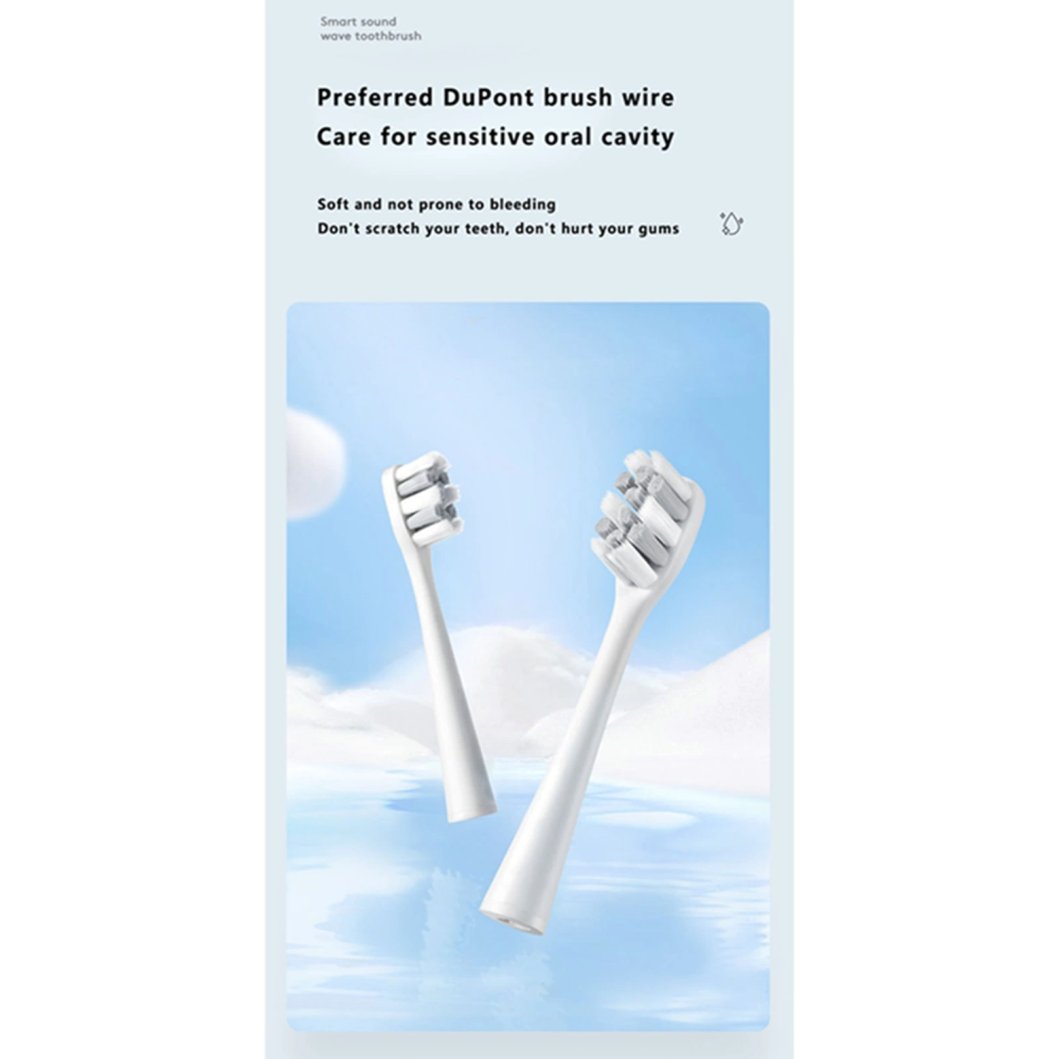 Adults Electric Toothbrush Rechargeable Toothbrushes with Smart Timer