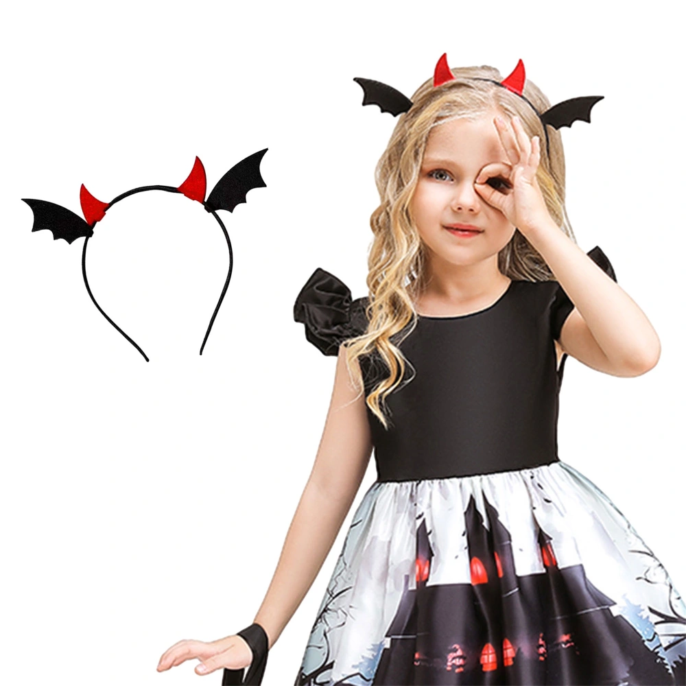 Halloween Headband Pumpkin Spider Bat Hair Band Hair Hoop Decor