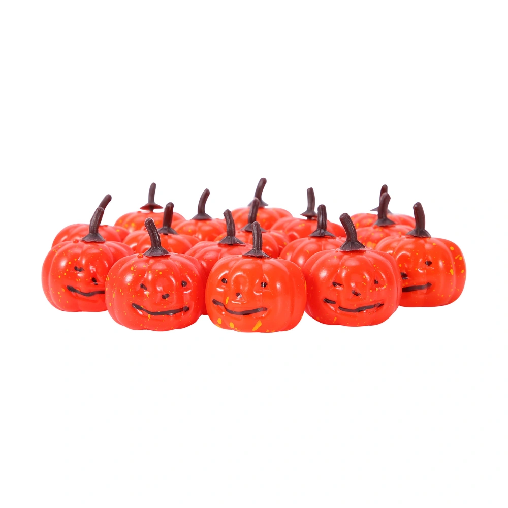 Halloween Pumpkin Decoration Orange Mini Artistic Pumpkins Décor