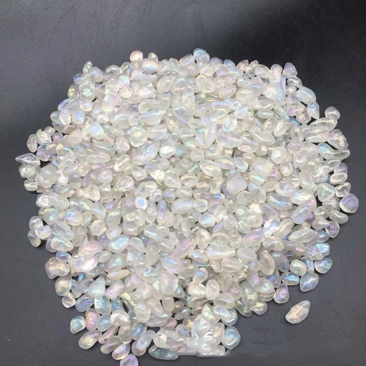 Blue Moonstone Gravel Fish Tank And Flower Pot Decorative Crystal
