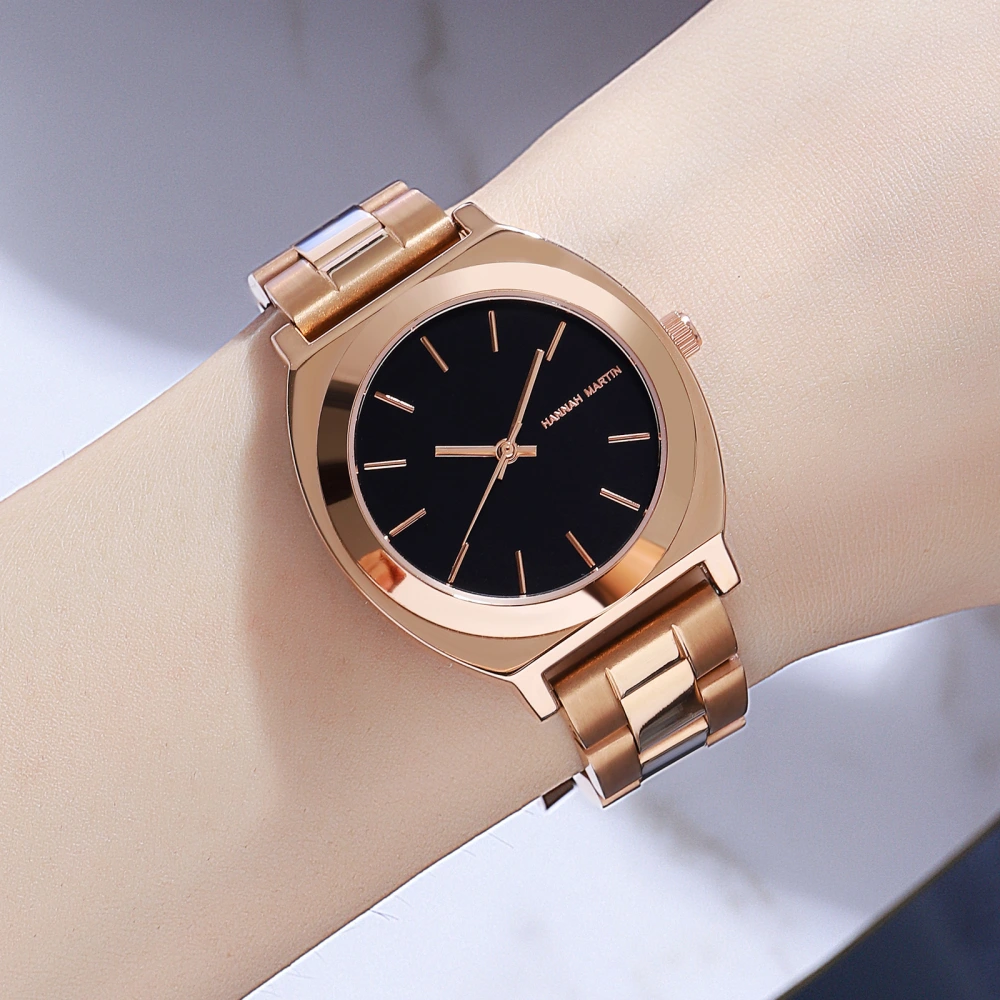 Women's Waterproof Quartz Watch Steel Belt