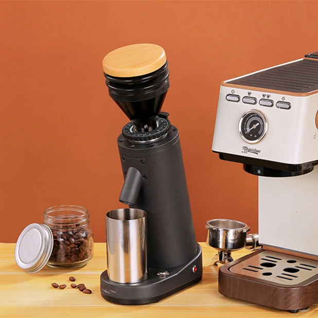 Electric Bean Grinder Hand Flushing Italian Style