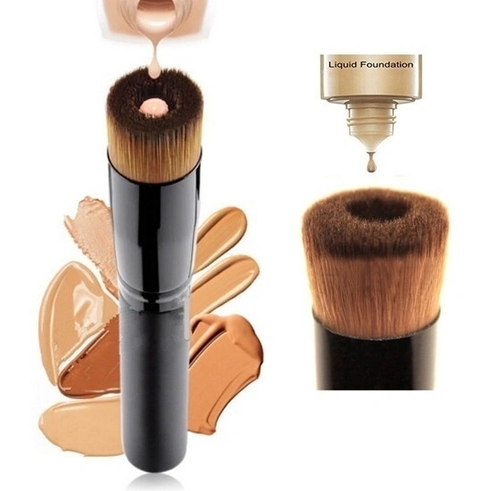 New Professional Multipurpose Women Flat Face Foundation Liquid Brush Cosmetics Makeup Brushes & Sponges