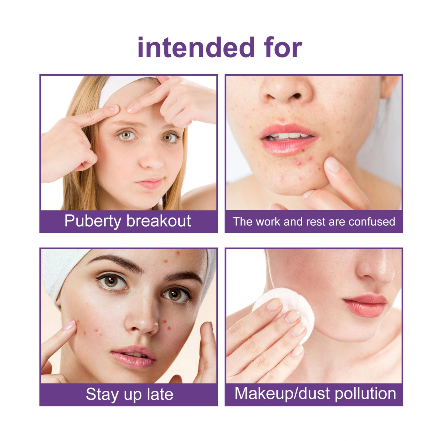 Hydrocolloid Acne Patch Acne Pimple Patch for Covering Large Breakouts