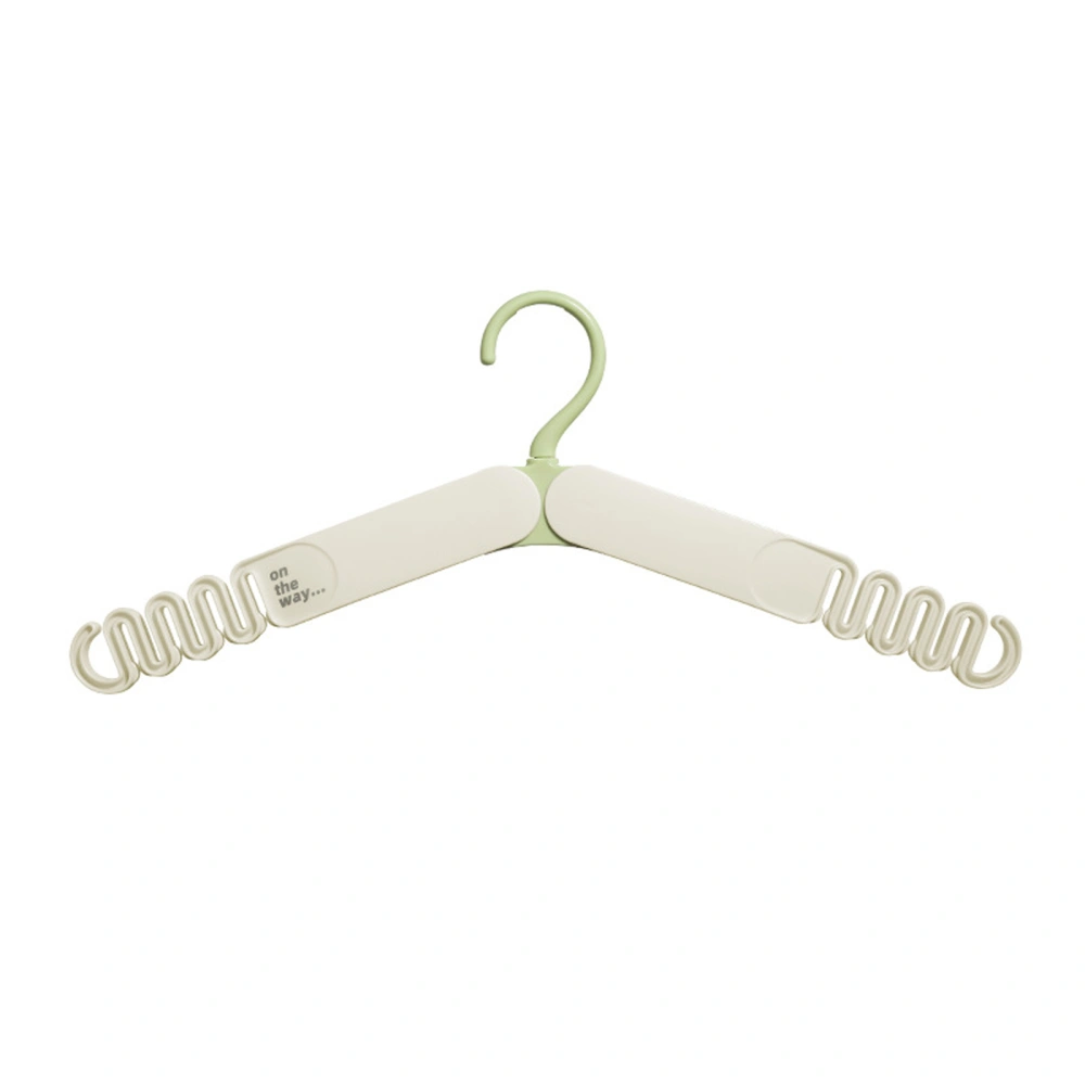 Plastic Hangers Clothes Hangers for Clothing, Folding Travel Hangers