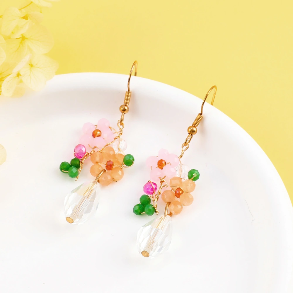 Glass Alloy Earrings