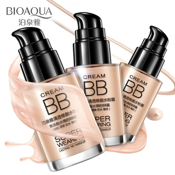 BIOAQUA Whitening Liquid Foundation Skin Care Long Lasting Moisturizing Lasting No Makeup Face Concealer Fashion Nude