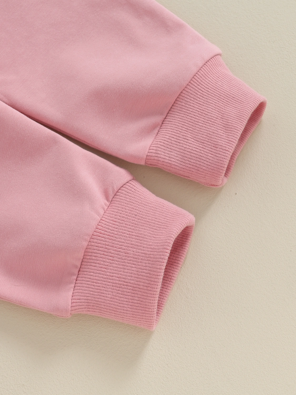Baby Girl Pants Outfits Letter Print Round Neck Sweatshirt Pants