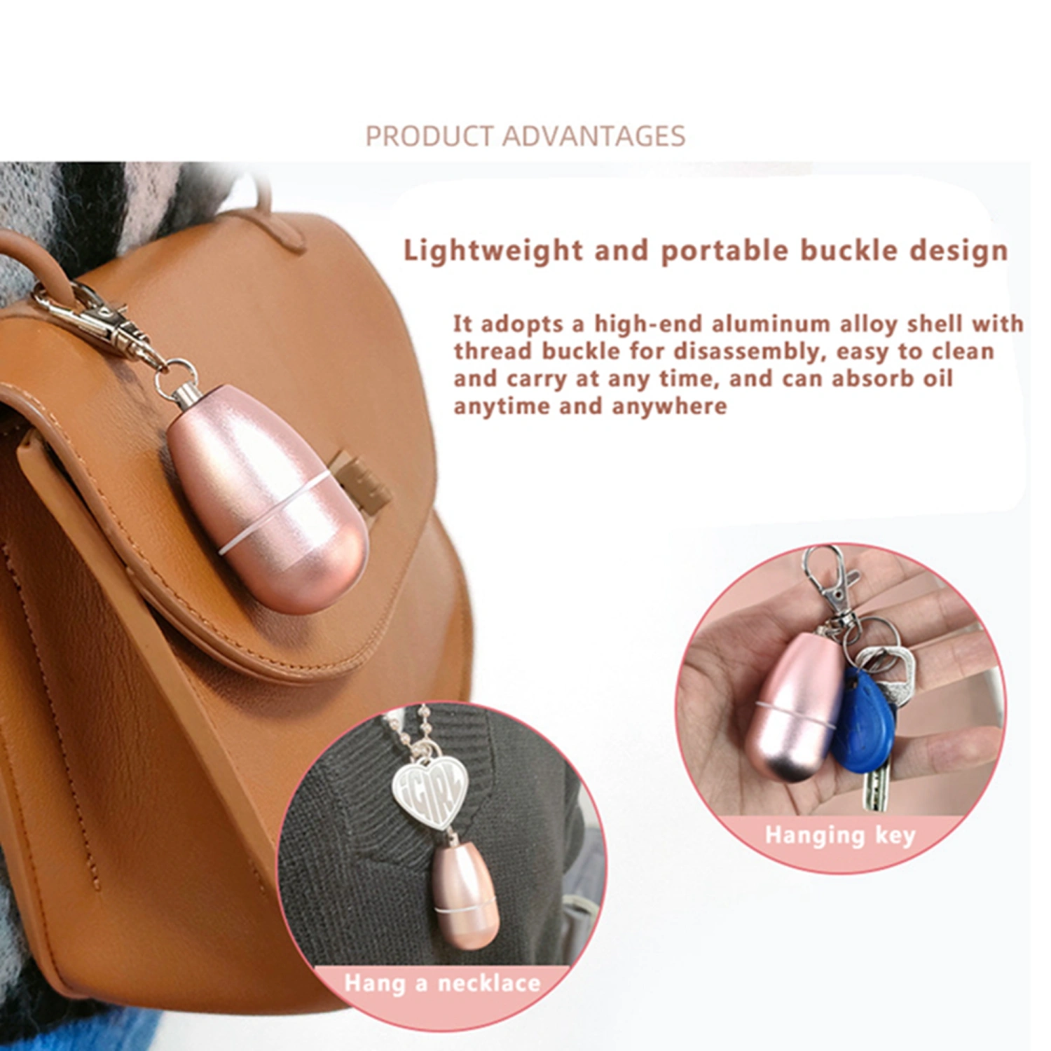 Roller Volcanic Stone Oil-absorbing Ball Facial Tools for Skin Care