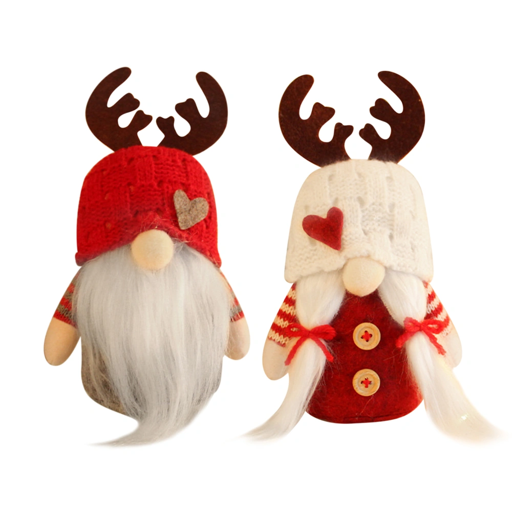 Christmas Gnome Ornaments Tabletop Scandinavian Nisse Decorations 