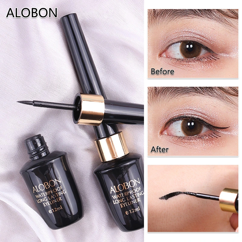 Liquid Eyeliner Waterproof Eye Liner Pencil Pen Black Make Up Comestics Set