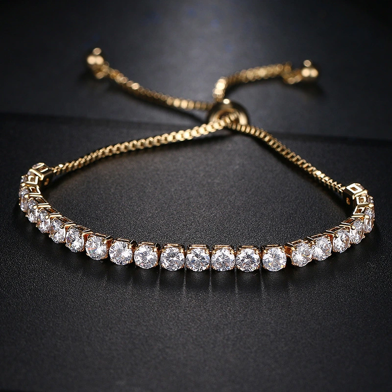 Women's Fashion Accessories Bracelet Bracelet Bracelet Engagement Zirconium Chain Bracelet Gift Fadkhkh0520