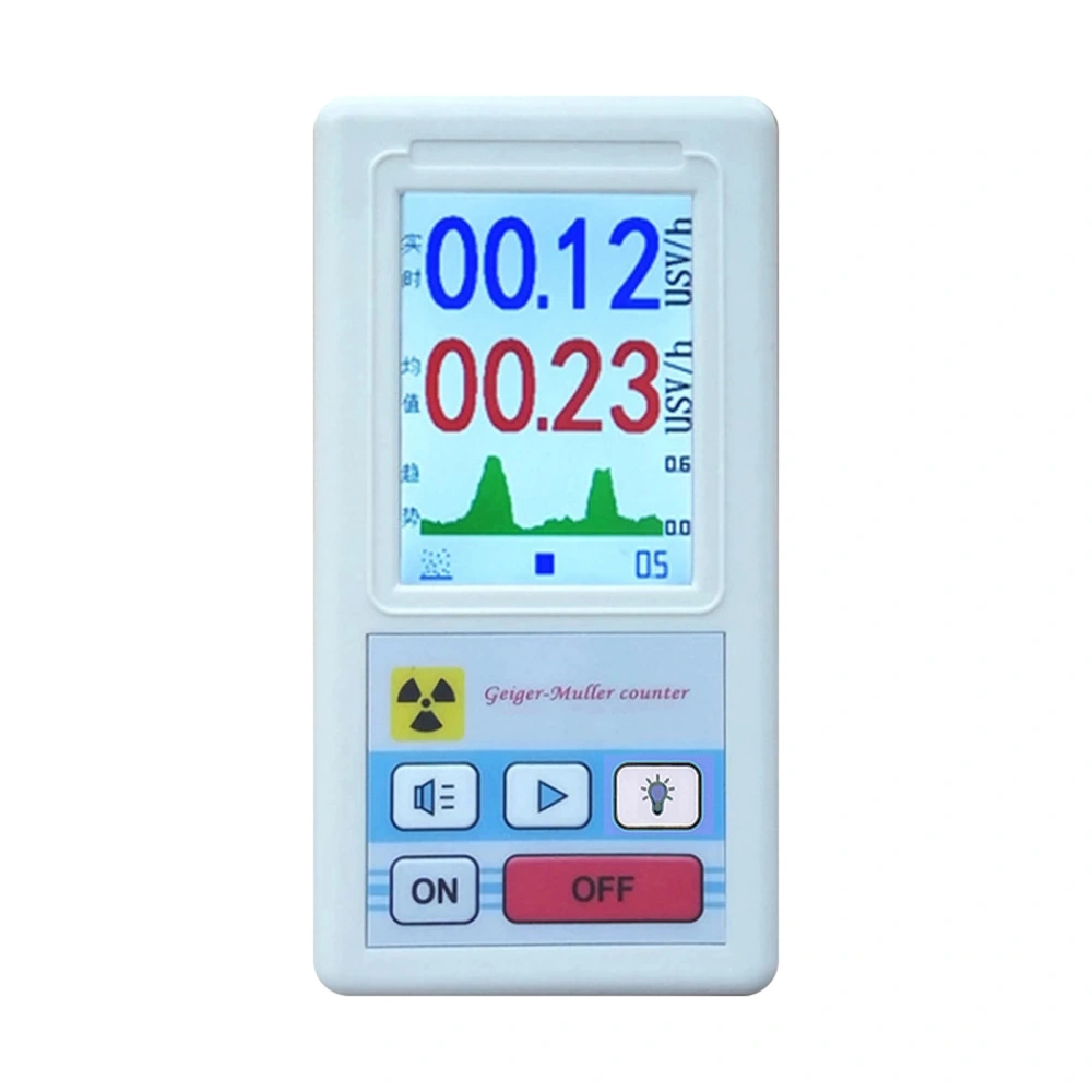 Portable Nuclear Radiation Detector Alarm Dosimeter Tester Monitor