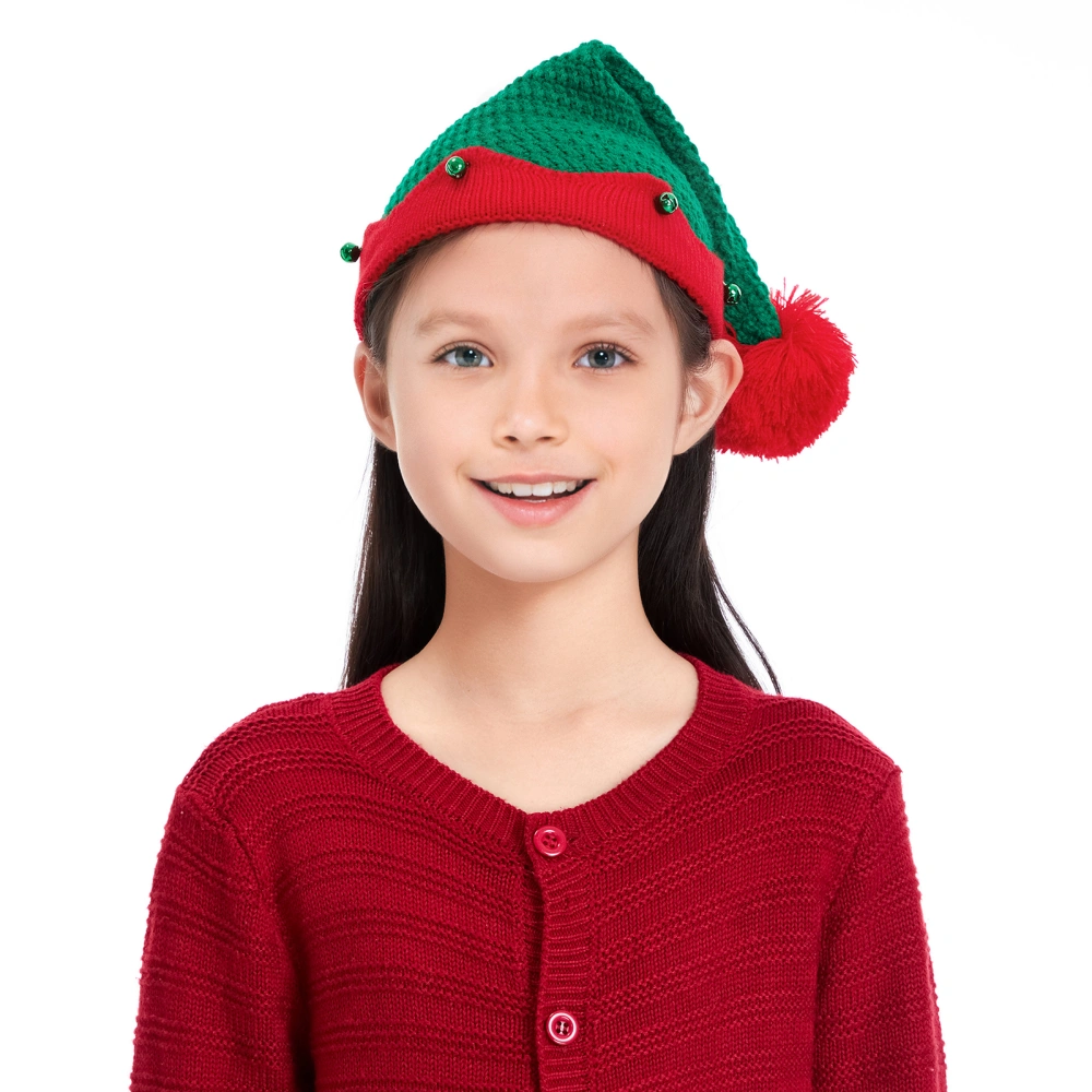 Christmas Elf Hat Lightweight Holiday Hat Party Elf Beanie Cap