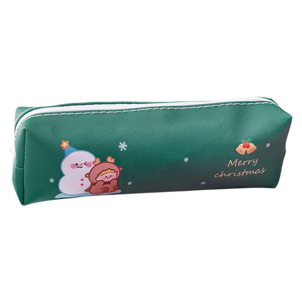 Christmas Pencil Case Cute Pen Bag Small Stationery Organizer