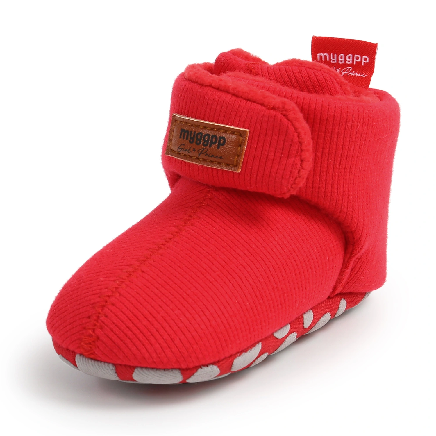 Baby Cute Thickened Plush Boots Flat Shoes Infant Girls Boys Shoes