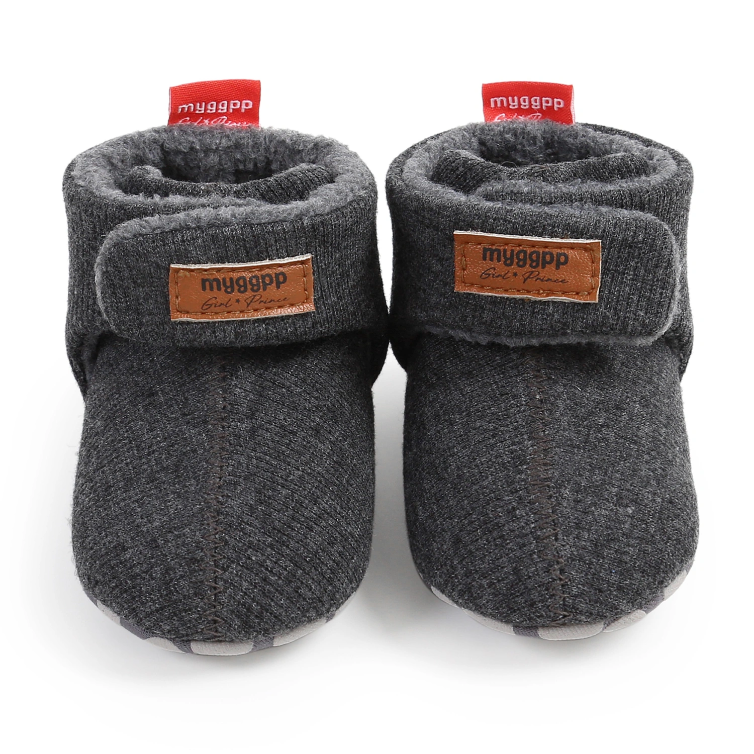 Baby Cute Thickened Plush Boots Flat Shoes Infant Girls Boys Shoes