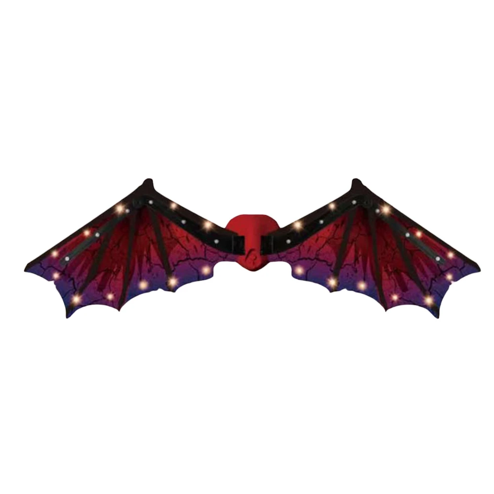 Light-up Wings, Automatic Devil Wings Dinosaur Accessories with Music