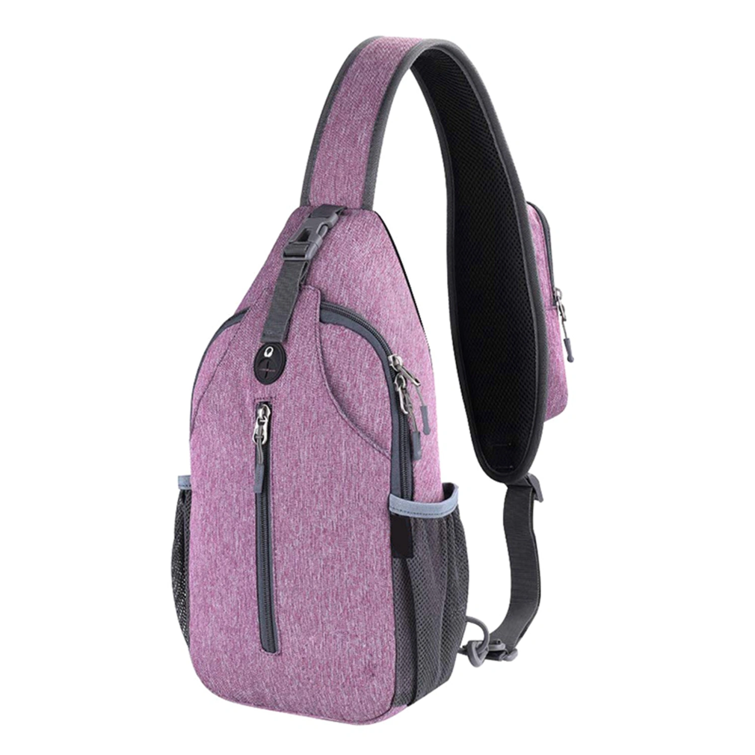 Women Men Crossbody Sling Bag Waterproof Chest Shoulder Bag Fanny Pack
