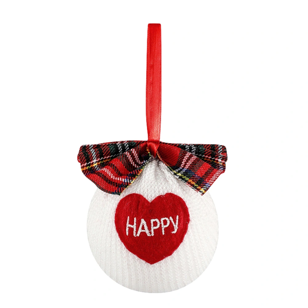 Christmas Ball, DIY Bow Decorative Hanging Ornament Party Favor