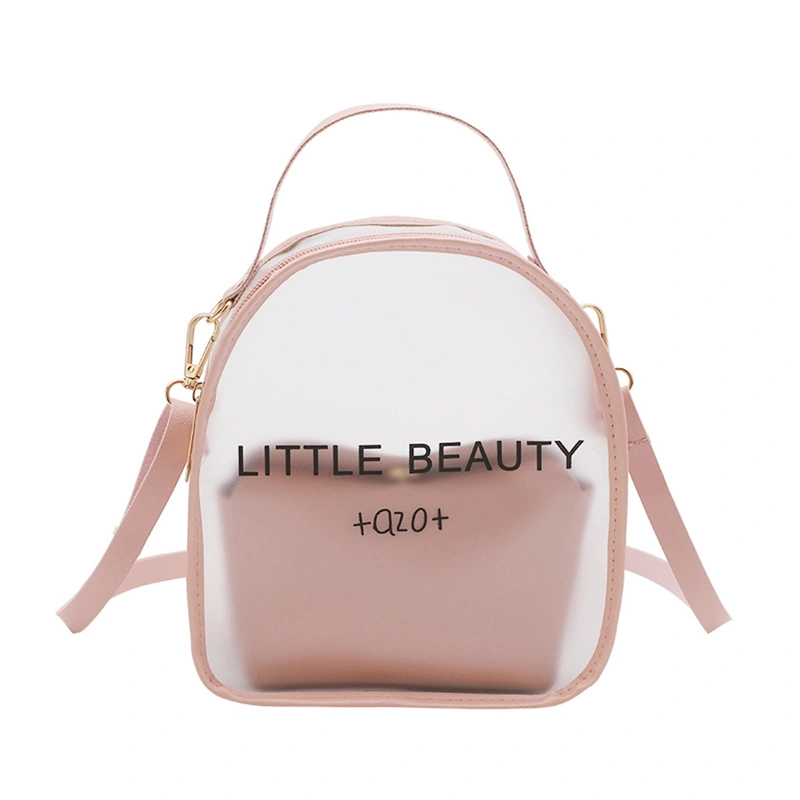 Women Small Backpack Lightweight Transparent Travel Daypack Bookbag