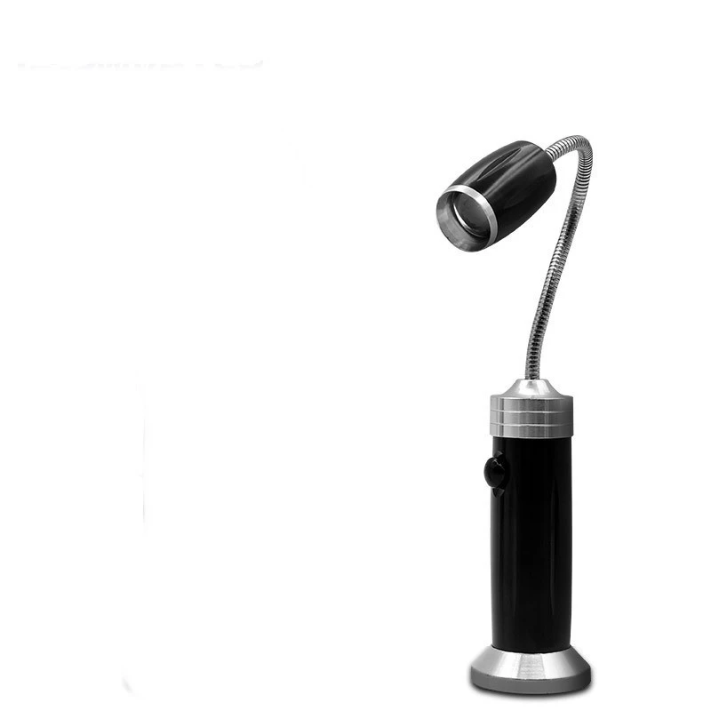 Multifunction With Magnet Rechargeable Flashlight Rotating Zoom