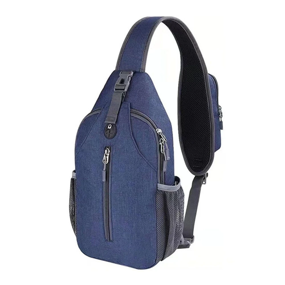 Men Sling Bag Crossbody Shoulder Bag Waterproof Sling Chest Bag