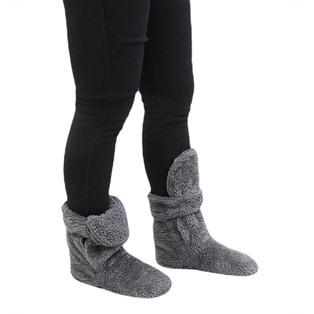 Women Men Slipper Socks Warm Fluffy Floor Socks Fuzzy Plaster Socks