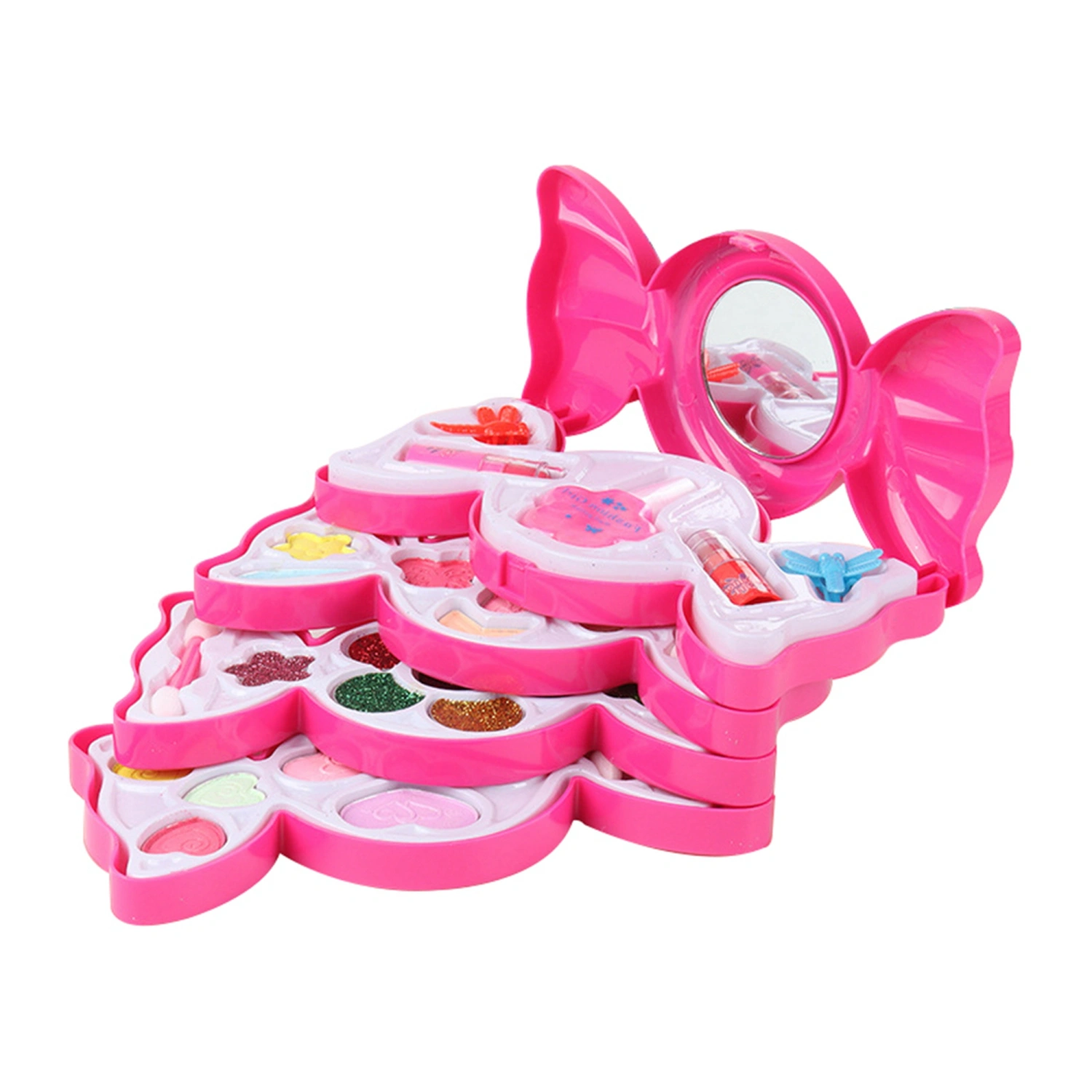 Kids Makeup Kit for Girls Washable Make Up Set with Candy Case