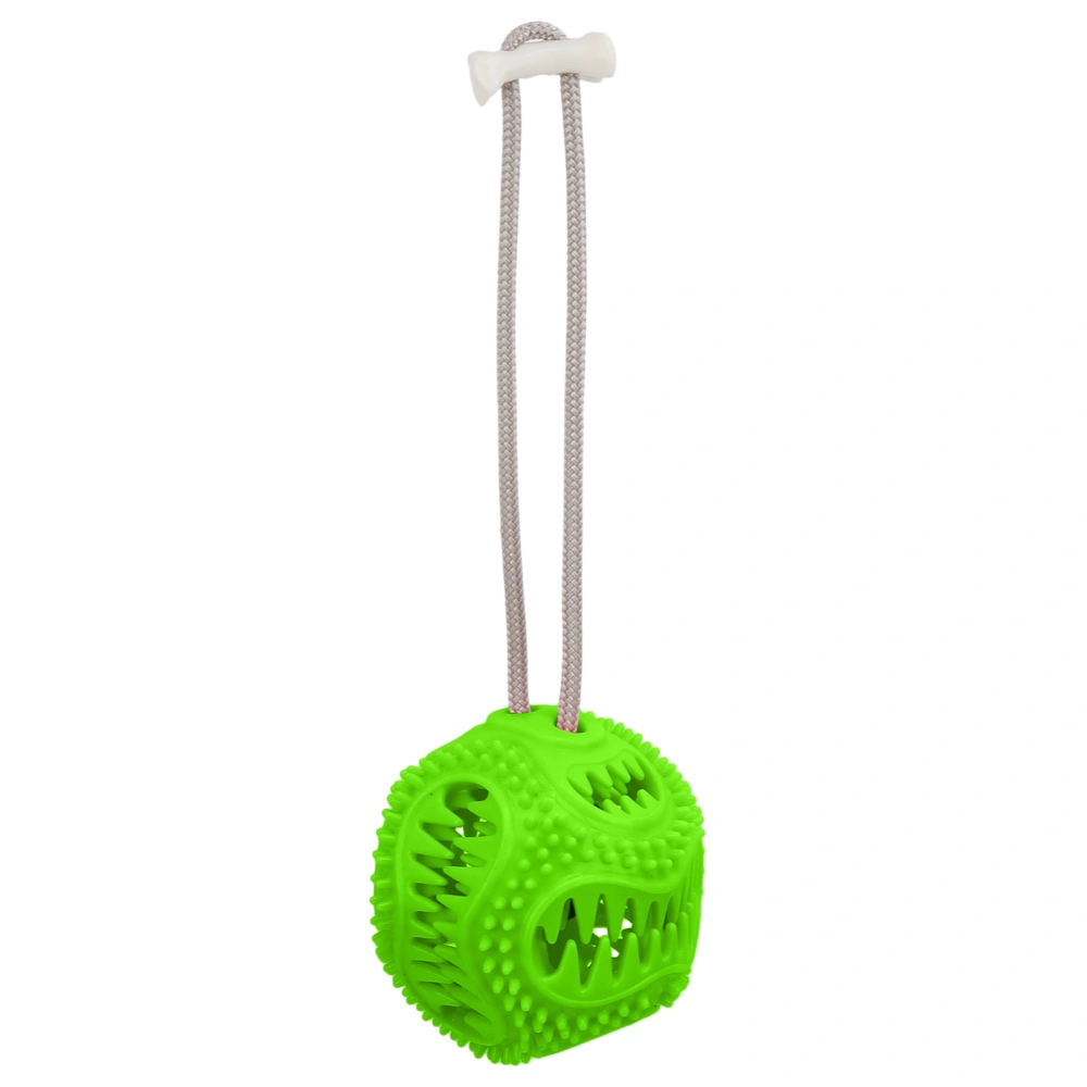 Pet Chew Ball Toy Bite Resistant Dog Tooth Cleaning Ball for Small Medium Large Dogs and CatsGreen