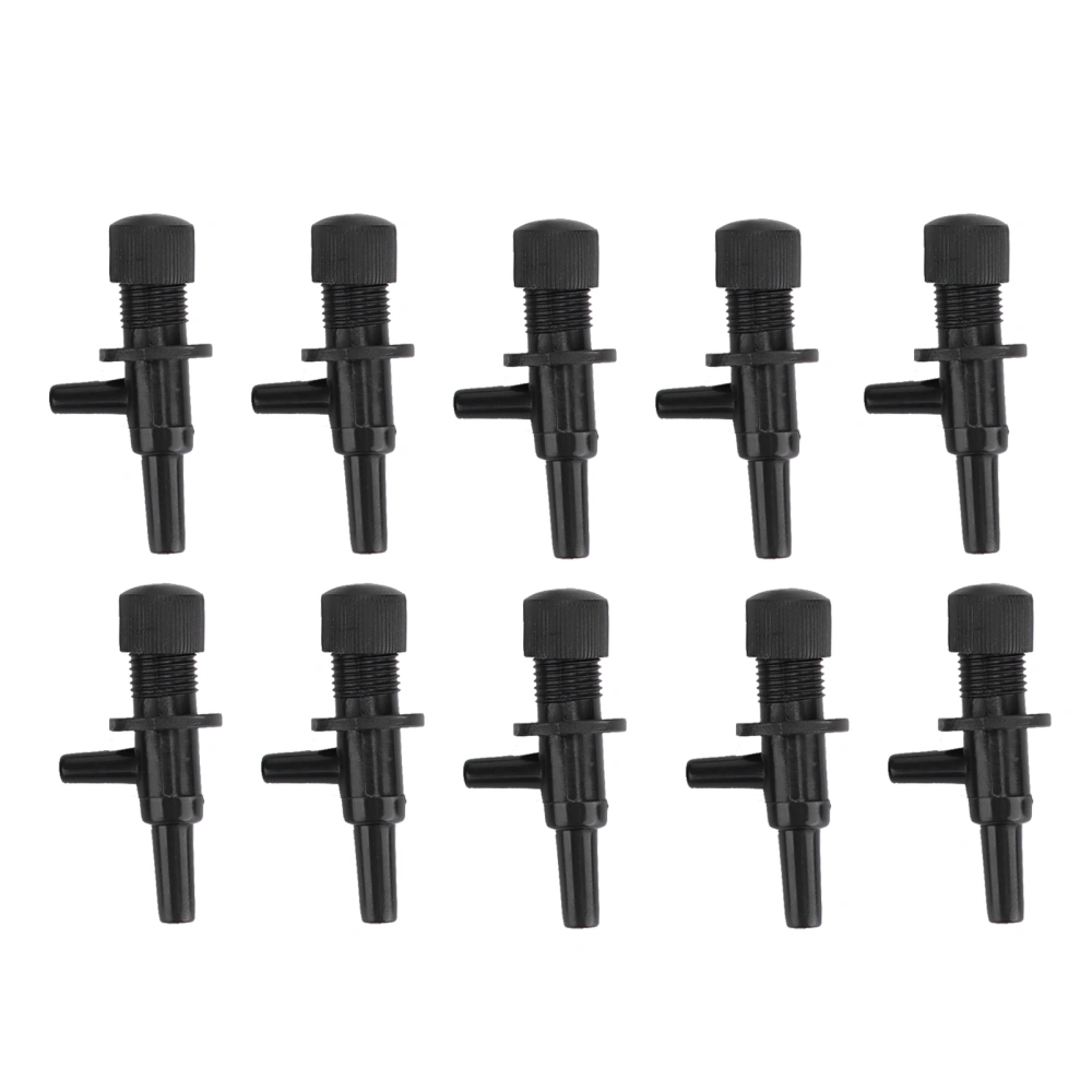 10 Pack Aquarium Control Valves Plastic Fish Tank Air Line Control Regulator Valve