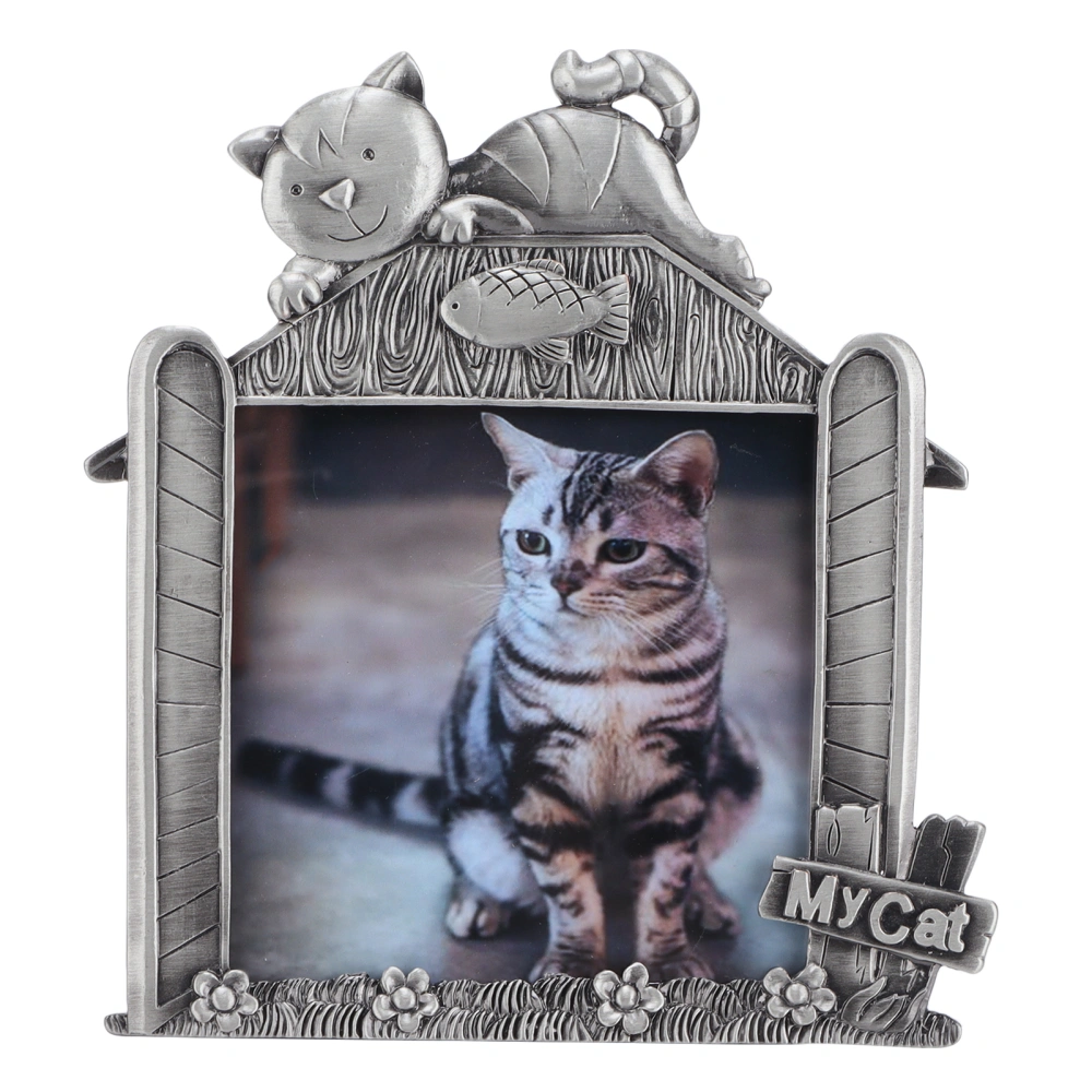 Pet Photo Frame Fits A 2x3 Inches Vertical Portrait for Portrait Animal Lovers Keep Memories Alive