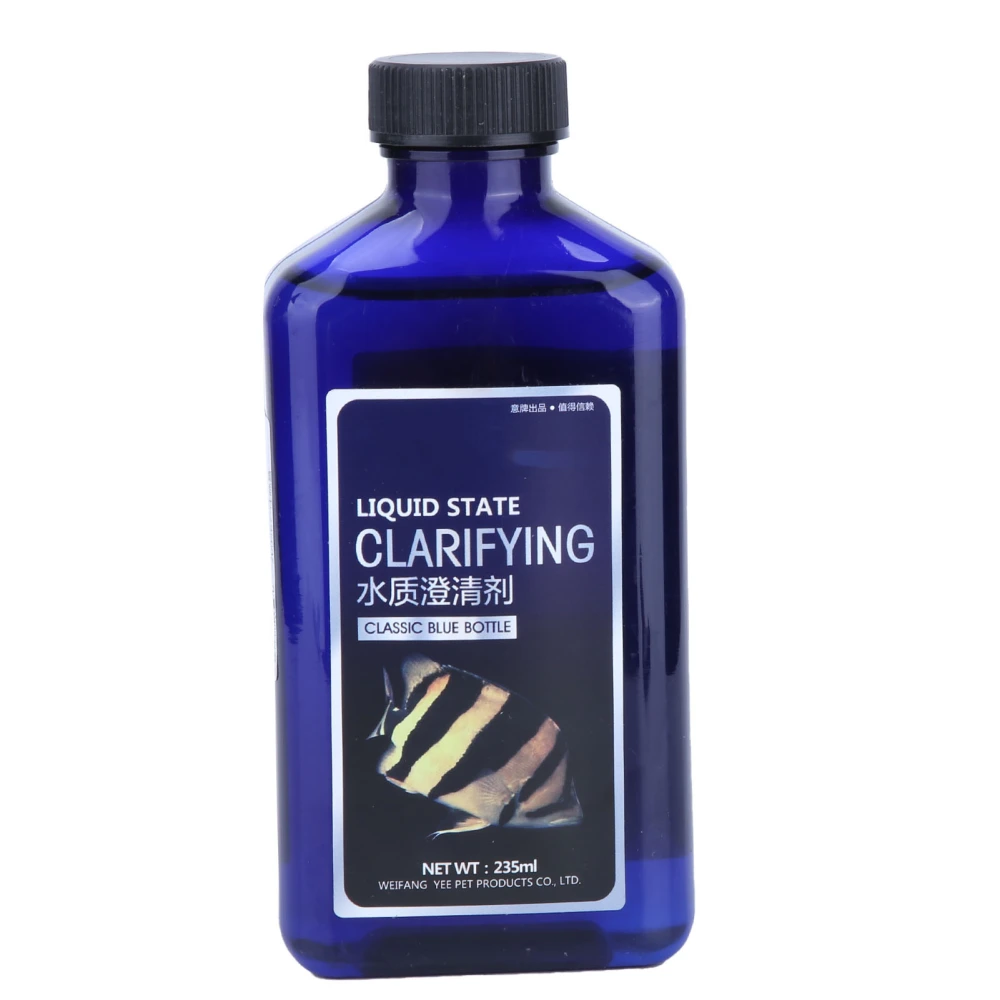 235ML Fish Tank Water Clarifier Freshwater Stabilizing Clearing Agent Aquarium Accessories