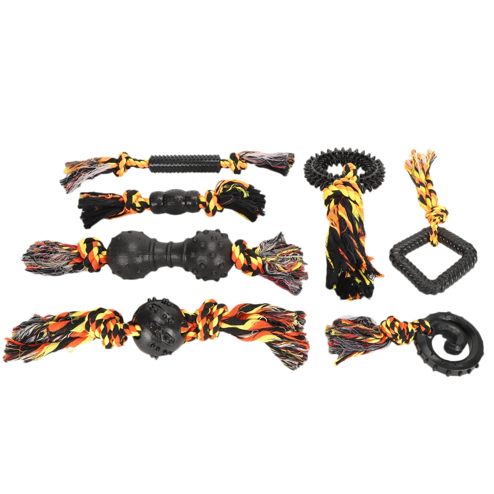 Pet Chewing Teeth Cleaning Interactive Rope Toy Gift Set for Big Medium Small Size Dogs