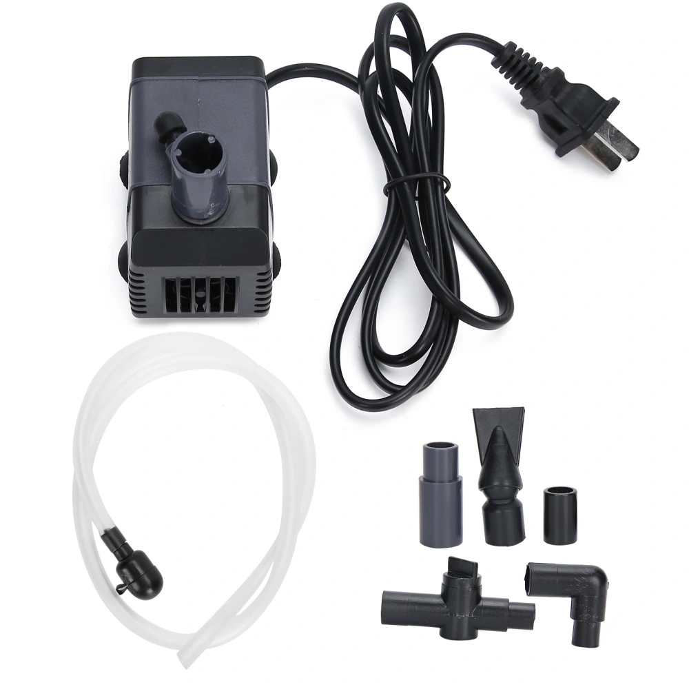 CN Plug 220V Aquarium Submersible Water Pump Small Ultra Quiet Fish Tank Fountain PumpWP‑3300