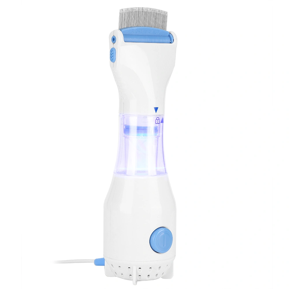 Pets Electric Remove Lice Cleaner Comb Capture Fleas Physical Cleaning Supplies UK Plug 100‑230V