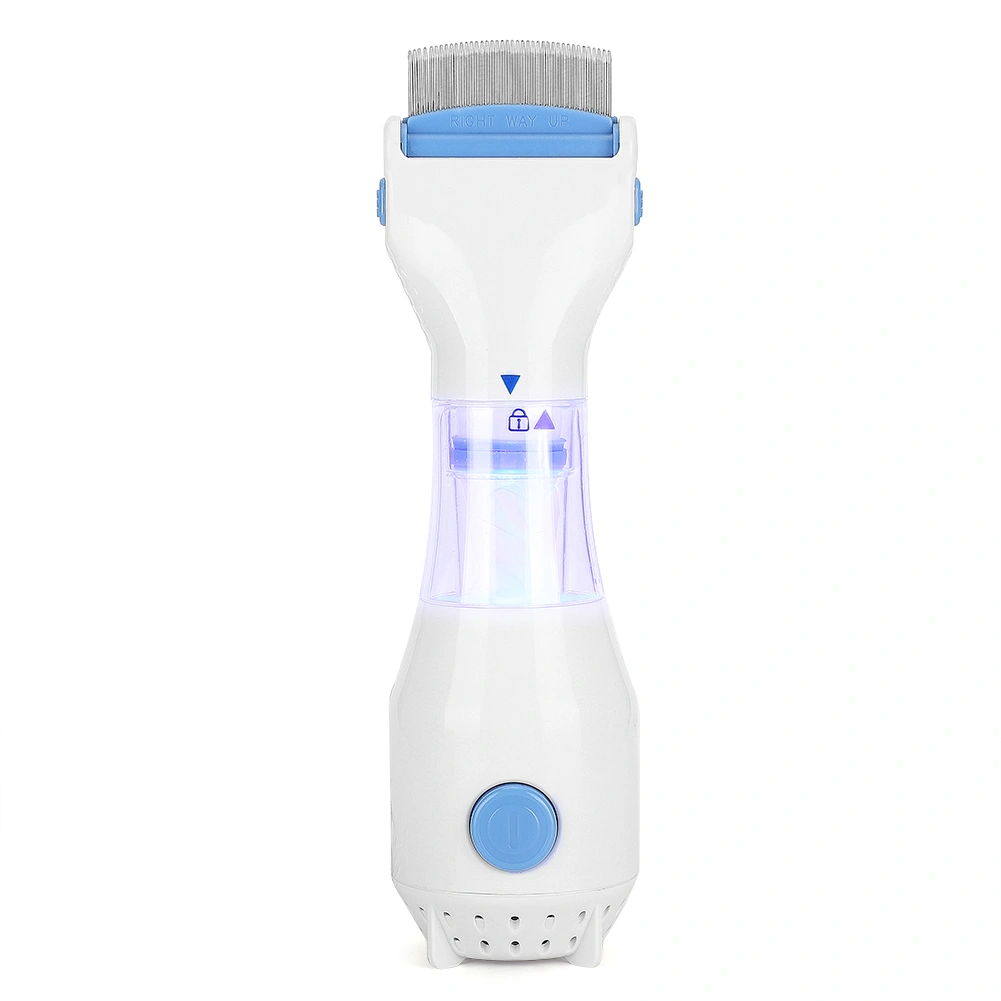 Pets Electric Remove Lice Cleaner Comb Capture Fleas Physical Cleaning Supplies UK Plug 100‑230V