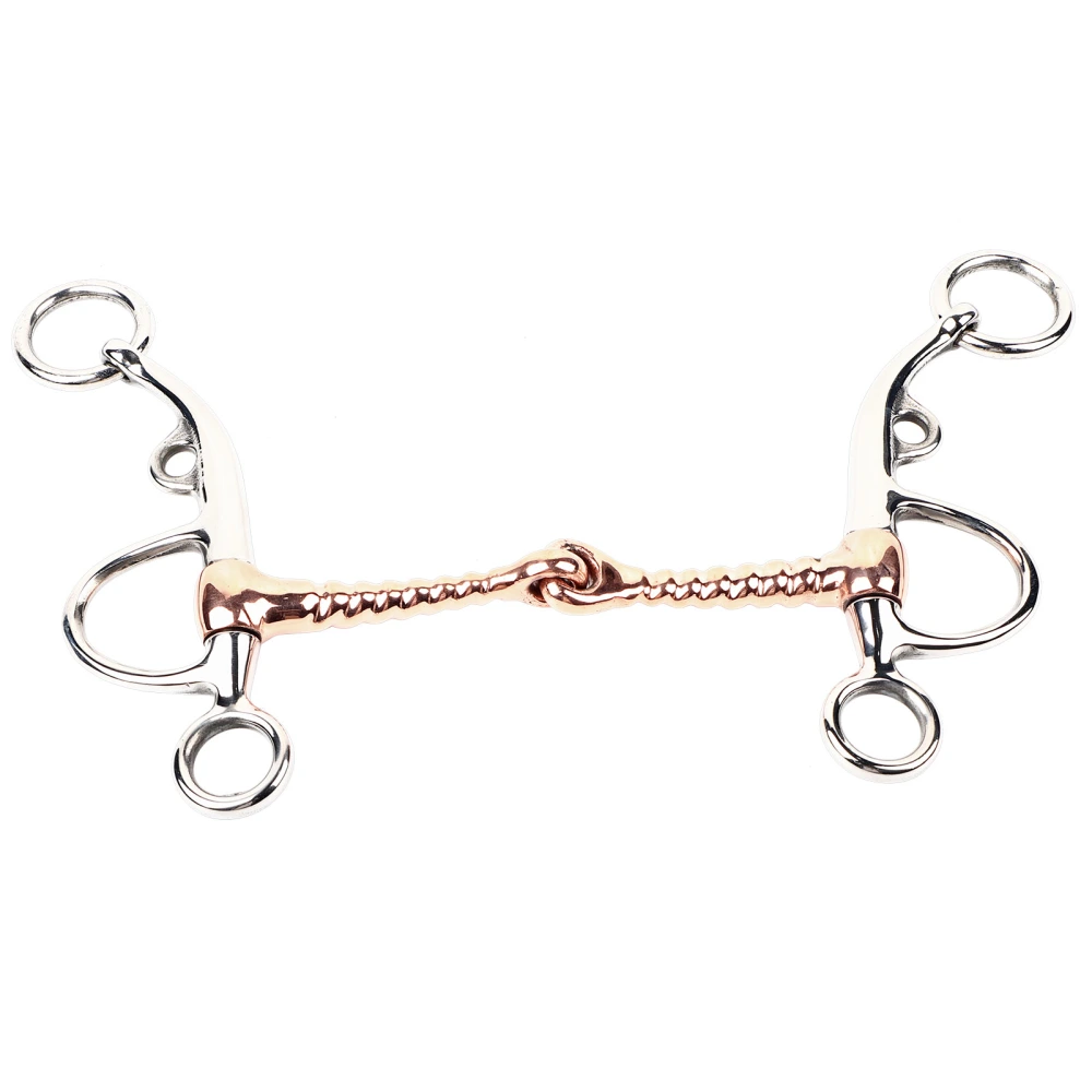 Stainless Steel Horse Snaffle Training Snaffle Bit Equestrian Equipment Supplies