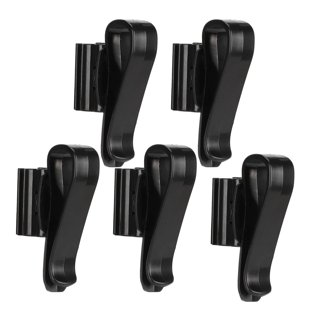 5Pcs/Set Aquarium Fish Tank Water Pipe Fixing Clip Water Change Tool Holder Clip ClampBlack