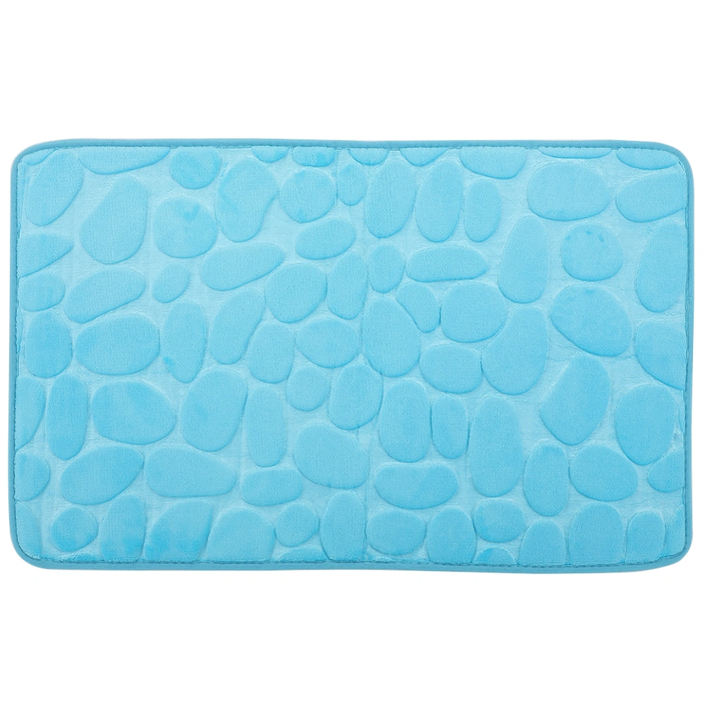 Cloth Pet Imitation Stone Texture Mat Wear Resistant Blanket Soft Sleeping Massage Pad for Small Dogs CatsSky Blue Large Size